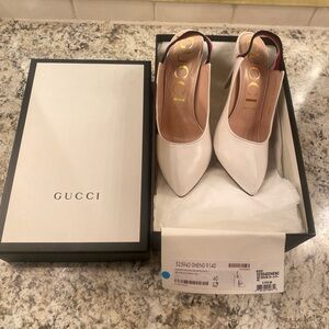 gucci heels worn once bought at neiman marcus for 700